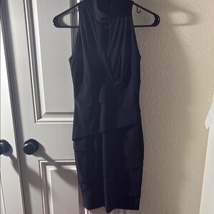 Elegant Black Sleeveless Dress